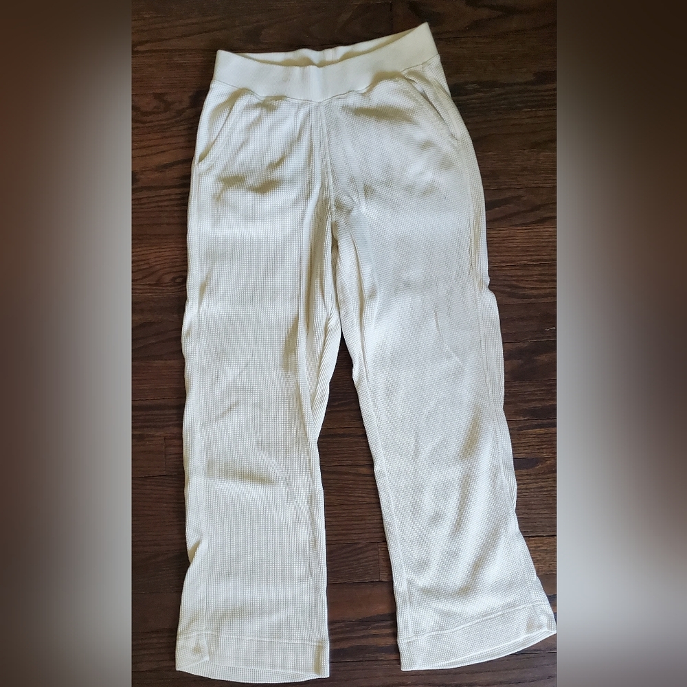 Pact Cream Waffle Henley Lounge Set - Picture 7 of 9